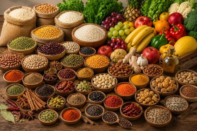 Export-quality agricultural commodities sourced from verified suppliers across India