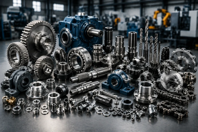 Precision engineering components sourced from Indian manufacturers